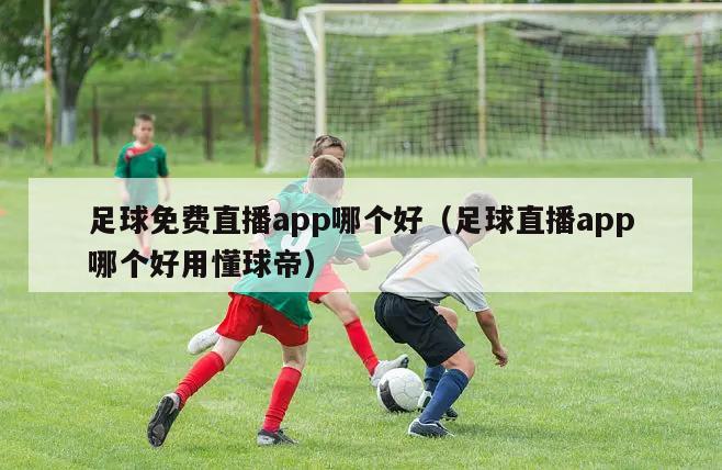 足球免费直播app哪个好（足球直播app哪个好用懂球帝）